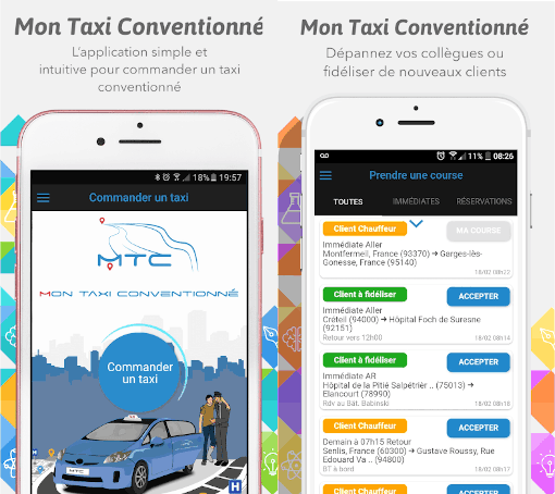 projet Mon Taxi Conventionné (MTC) mini